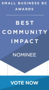 Small Business BC Award vote button