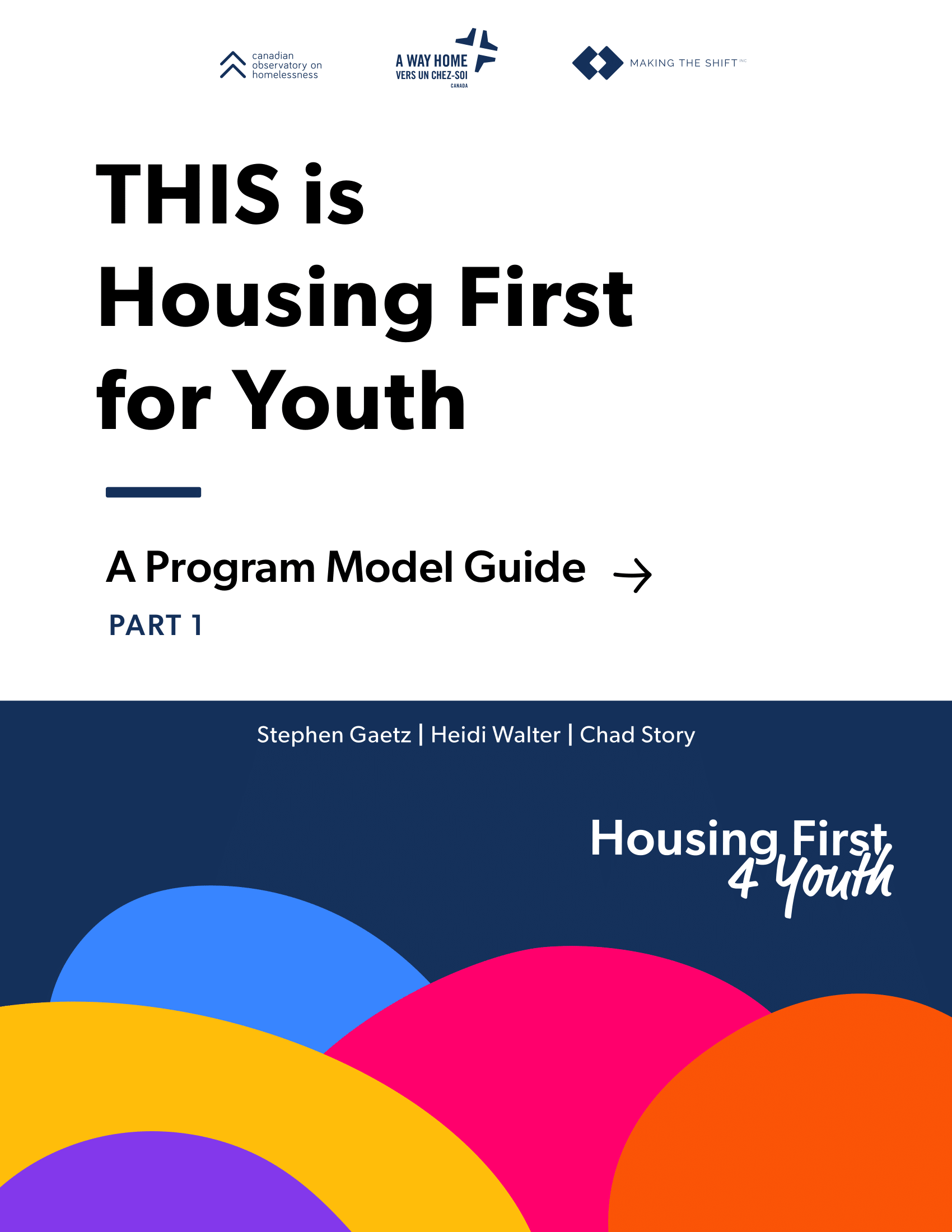 Cover page of "THIS is Housing First for Youth"