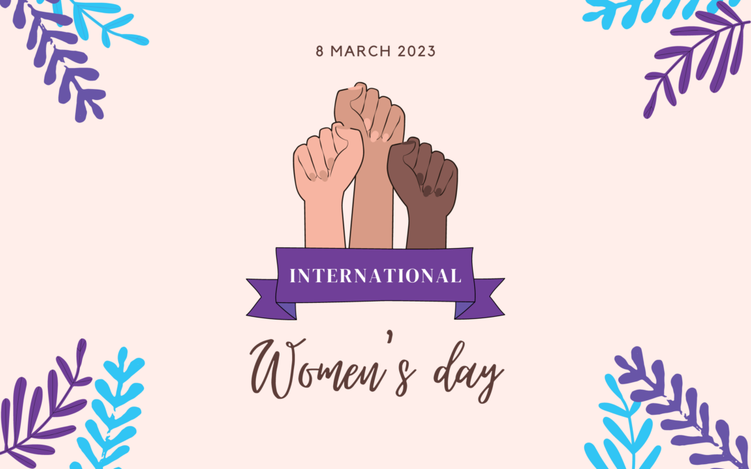 March 8th, International Women's Day graphic